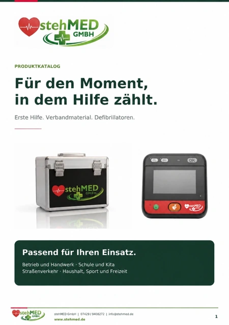 Titelseite: Erste Hilfe & Verbandmaterial