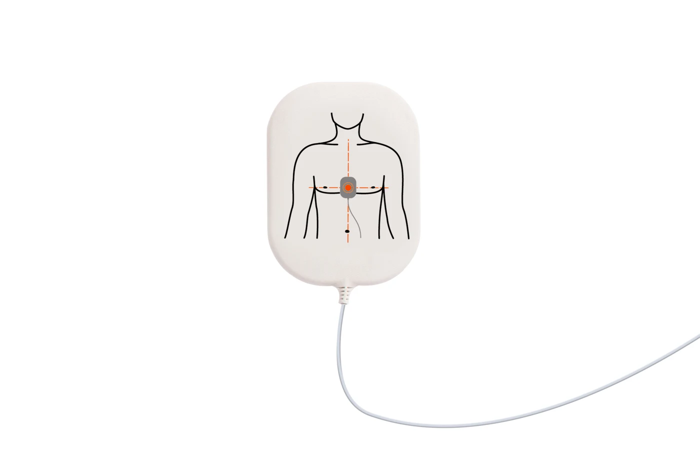 CPR-Feedbacksensor als Ausstattungsoption.